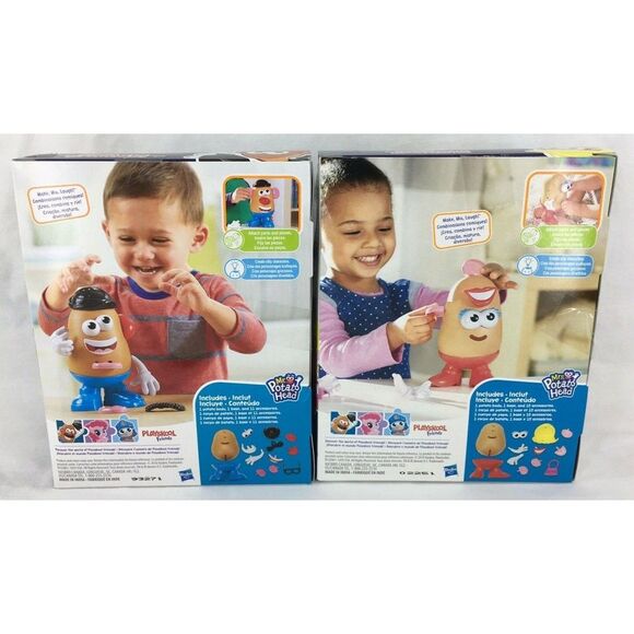 Mr. Potato Head & Mrs. Potato Head Classic Retro Toys Set / 2 NEW ORIGINAL BOXES - Picture 4 of 12
